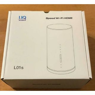 エーユー(au)のUQ WiMAX　l01s ホームルーター(PC周辺機器)