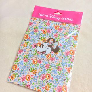 ディズニー(Disney)の[新品] TDR レターセット 封筒＆便箋 ミニー 花柄(カード/レター/ラッピング)