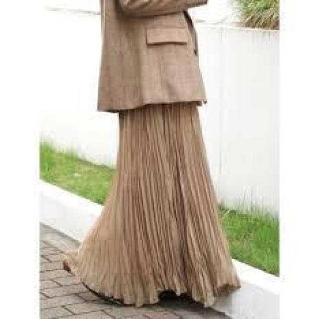 Ungrid(アングリッド)のungrid(アングリット) ランダムプリーツマキシスカート レディースのスカート(ロングスカート)の商品写真