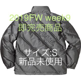 Supreme - Iridescent Puffy Jacket(size:S/black)の通販 by ペンギン ...