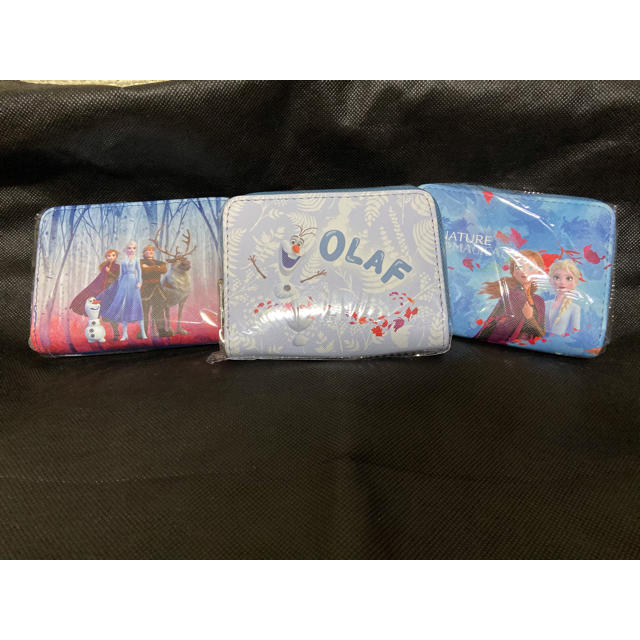 アナと雪の女王(アナトユキノジョオウ)のアナと雪の女王　ミニ財布　コインケース 3種セット エンタメ/ホビーのアニメグッズ(その他)の商品写真