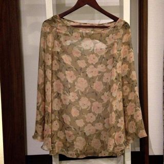 スナイデル(SNIDEL)のsnidel☆花柄シフォンチュニック(チュニック)