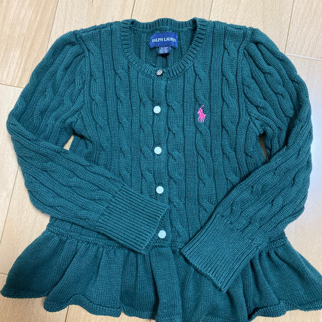 Ralph Lauren(ラルフローレン)のカーディガン　100㎝／3T キッズ/ベビー/マタニティのキッズ服女の子用(90cm~)(カーディガン)の商品写真