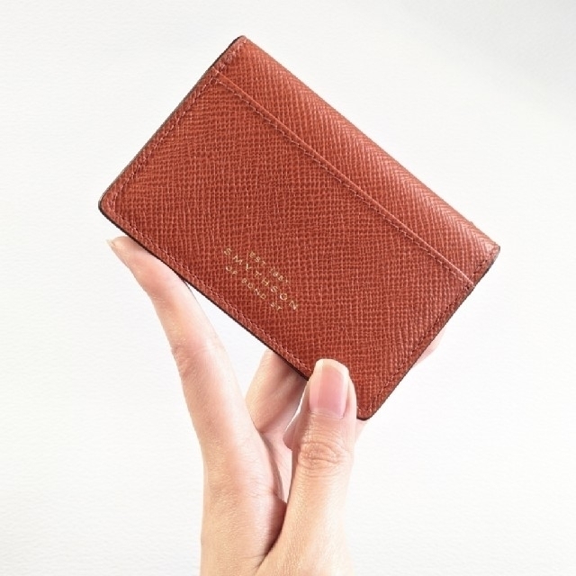 ラスト1【新品】Smythson MARA カードケース/名刺入れ トープ New