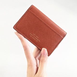 スマイソン(Smythson)のラスト１【新品】Smythson パナマ 名刺入れ/カードケース ユニセックス(名刺入れ/定期入れ)