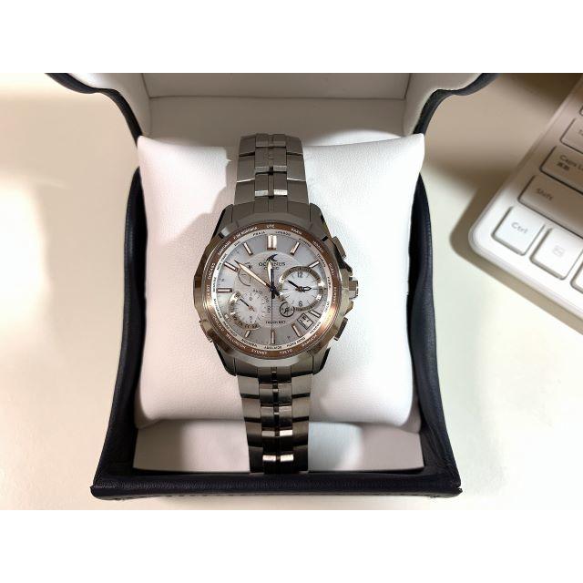 CASIO(カシオ)のCASIO オシアナス マンタ OCW-S2400PG メンテ済 保証あり メンズの時計(腕時計(アナログ))の商品写真
