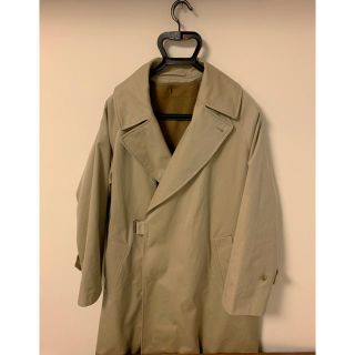 コモリ(COMOLI)の19AW comoli コットンギャバ タイロッケンコート サイズ1(トレンチコート)