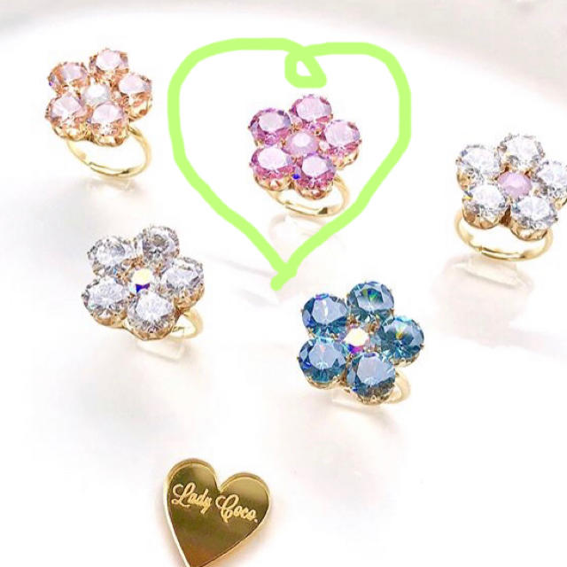 SWAROVSKI(スワロフスキー)のLady Coco.♥ジルコニアダイヤモンド♥リング レディースのアクセサリー(リング(指輪))の商品写真