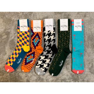 ビームス(BEAMS)のハッピーソックス happy socks 5足 定価7,810円(ソックス)