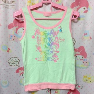 メゾピアノ(mezzo piano)のmezzo piano メゾピアノ　タンクトップ　L 160(Tシャツ/カットソー)