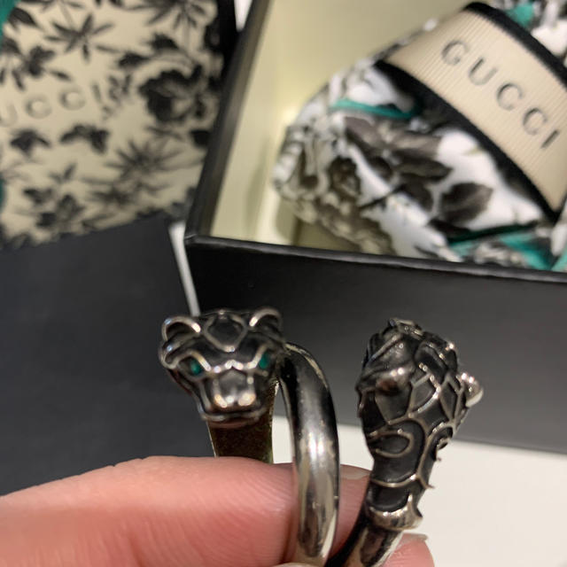 Gucci(グッチ)のGUCCI タイガーヘッド リング メンズのアクセサリー(リング(指輪))の商品写真