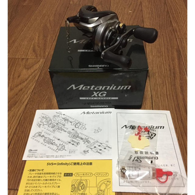 SHIMANO(シマノ)のメタニウムXG シマノ 美品 レフトハンドル スポーツ/アウトドアのフィッシング(リール)の商品写真