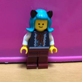レゴ(Lego)のレゴランド ハロウィン限定 ミニフィグ 猫耳(積み木/ブロック)