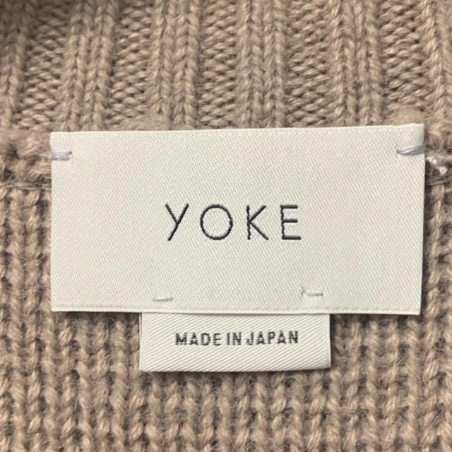 yoke 19AW 5G MILANO RIB V-NECK KNIT - ニット/セーター