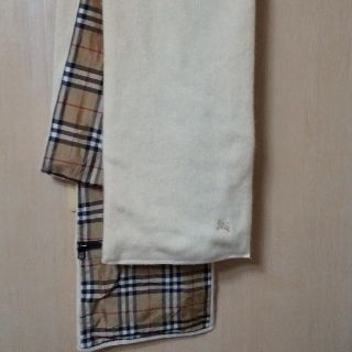 バーバリーブルーレーベル(BURBERRY BLUE LABEL)のバーバリーBURBERRYブルーレーベル三陽商会マフラーused(マフラー/ショール)