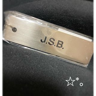 サンダイメジェイソウルブラザーズ(三代目 J Soul Brothers)のJSB メタルプレートキーホルダー(ミュージシャン)