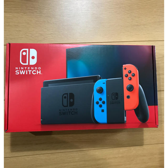 新品未使用新型Nintendo Switch ネオンブルー/ネオンレッド 人気