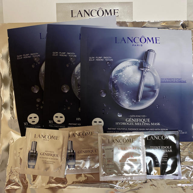 LANCOME(ランコム)のランコム　ジェニフィックアドバンストハイドロジェルメルディングマスク3枚セット　 コスメ/美容のスキンケア/基礎化粧品(パック/フェイスマスク)の商品写真