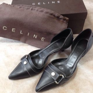 セリーヌ(celine)の【専用】celine☆ポインテッドパンプス(ハイヒール/パンプス)