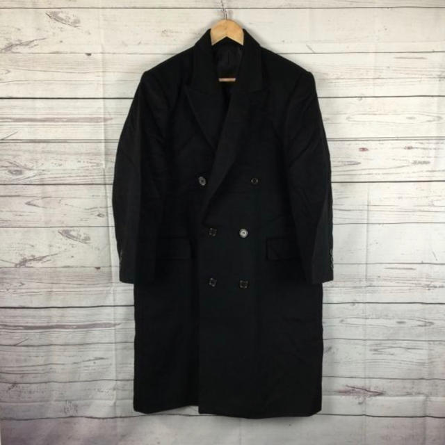 【極美品】cashmere black coat