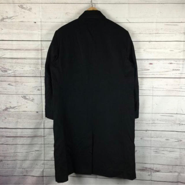 SUNSEA(サンシー)の【極美品】cashmere black coat メンズのジャケット/アウター(チェスターコート)の商品写真