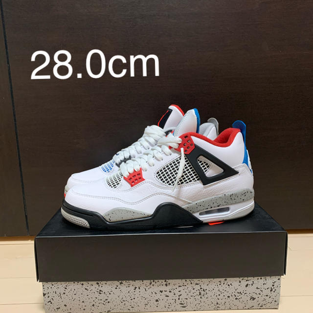 NIKE(ナイキ)のNIKE AIR JORDAN 4 RETRO SE WHAT THE 28cm メンズの靴/シューズ(スニーカー)の商品写真