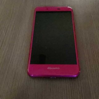 アクオス(AQUOS)の12/14限定 美品 AQUOS EVER SH-02J Pink 16 GB (スマートフォン本体)