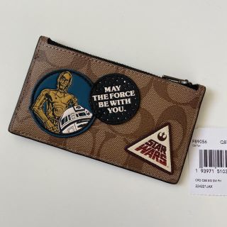 コーチ(COACH)の【お値下げ】新品/限定コラボ　スターウォーズ×COACH　カードケース(コインケース/小銭入れ)