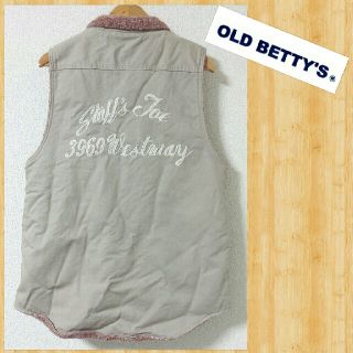 オールドベティーズ(OLD BETTY'S)のOLD BETTY'S オールドベティーズ デッキベスト 美品 ユニセックス(ベスト/ジレ)