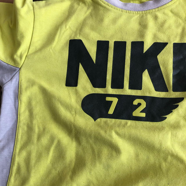 NIKE(ナイキ)のナイキ120サイズTシャツ 黄色 イエロー キッズ/ベビー/マタニティのキッズ服男の子用(90cm~)(Tシャツ/カットソー)の商品写真