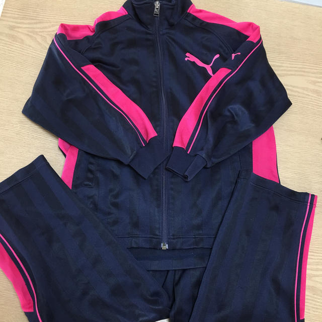 PUMA(プーマ)のプーマ ジャージ 130cm キッズ/ベビー/マタニティのキッズ服女の子用(90cm~)(ジャケット/上着)の商品写真