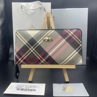 ヴィヴィアンウエストウッド(Vivienne Westwood)の早いもの勝ち‼︎ヴィヴィアン  ウエストウッド　長財布　チェック柄(財布)