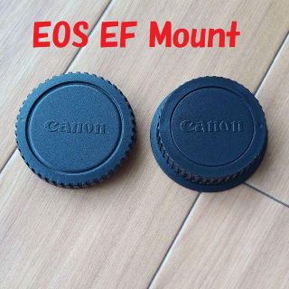 キヤノン(Canon)のCanon EOS 互換リアレンズキャップとボディキャップのセット(デジタル一眼)
