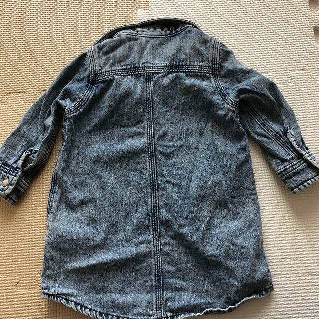 F.O.KIDS(エフオーキッズ)のF.O.KIDS デニムワンピース キッズ/ベビー/マタニティのベビー服(~85cm)(ワンピース)の商品写真