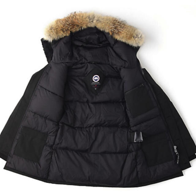 CANADA GOOSE(カナダグース)のカナダグース 黒 ジャスパー 試着のみ xxl メンズのジャケット/アウター(モッズコート)の商品写真