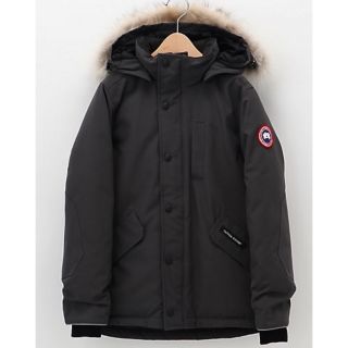 カナダグース(CANADA GOOSE)のカナダグース 黒 ジャスパー 試着のみ xxl(モッズコート)