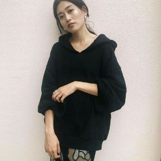 マウジー(moussy)の
moussy  
VOLUME SLEEVE V/N HOODIE (パーカー)