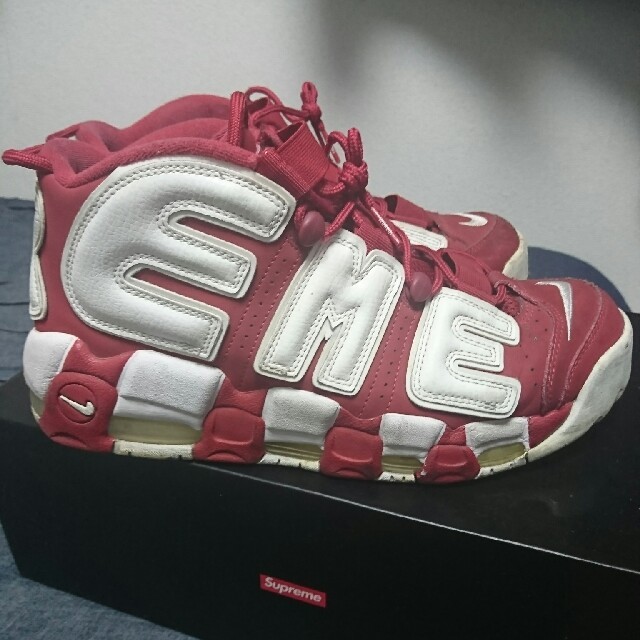 メンズsupreme more uptempo