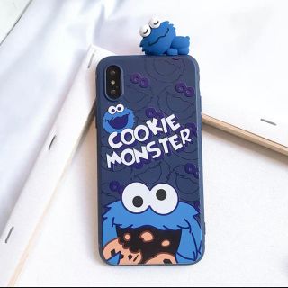 セサミストリート(SESAME STREET)の新品【iPhone 8 用】セサミストリートケース カバー /クッキーモンスター(iPhoneケース)