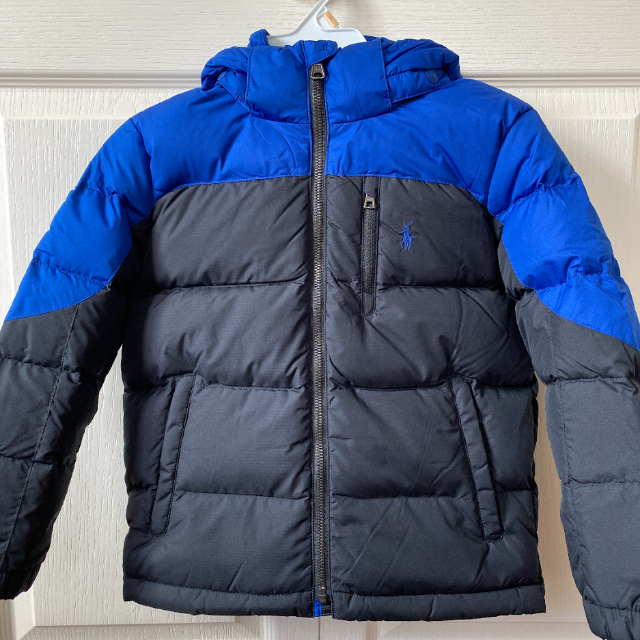 POLO RALPH LAUREN(ポロラルフローレン)の定価38,390円 新品 ラルフローレン フーデッドダウンジャケット 120 キッズ/ベビー/マタニティのキッズ服男の子用(90cm~)(ジャケット/上着)の商品写真