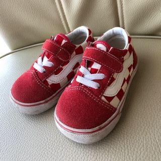 ヴァンズ(VANS)のバンズ キッズ スニーカー ブロックチェック  13(スニーカー)