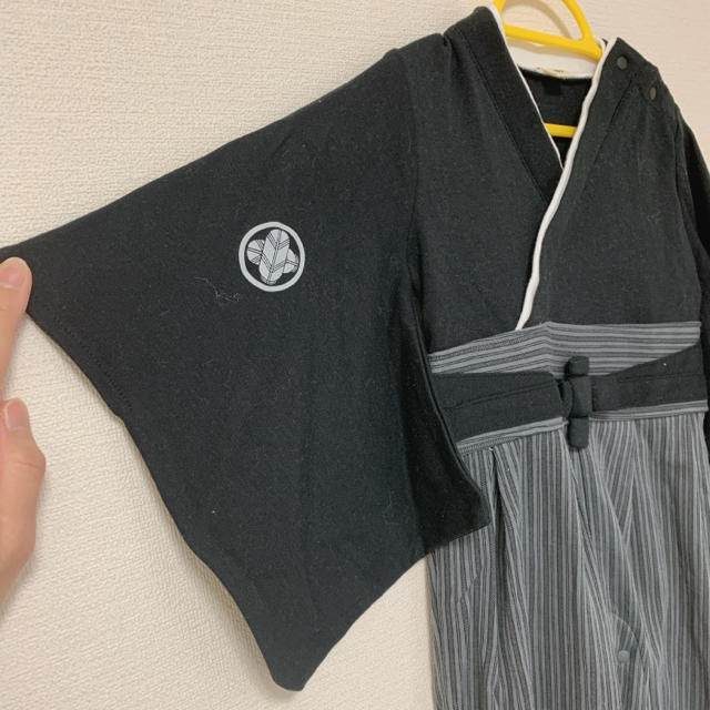 袴ロンパース＊80cm キッズ/ベビー/マタニティのベビー服(~85cm)(ロンパース)の商品写真