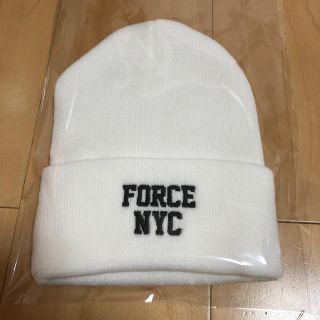 ナイキ(NIKE)のNike  NY Soho店限定品　Beanie White(ニット帽/ビーニー)