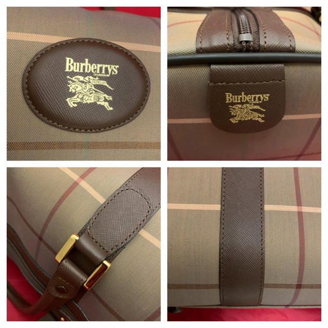 BURBERRY(バーバリー)のBurberrys☆ヴィンテージ ボストンバッグ☆美品 レディースのバッグ(ボストンバッグ)の商品写真