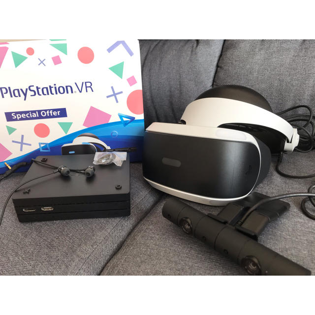 PlayStation VR(プレイステーションヴィーアール)のSONY CUHJ-16007 プレステVR エンタメ/ホビーのゲームソフト/ゲーム機本体(家庭用ゲーム機本体)の商品写真