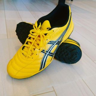 アシックス(asics)の【２回使用】トレーニングシューズ asics 25㎝ ワイド(シューズ)