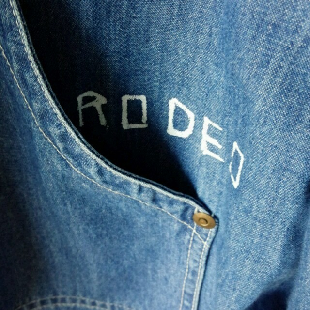 RODEO CROWNS(ロデオクラウンズ)のロデオ　デニムアウター レディースのジャケット/アウター(Gジャン/デニムジャケット)の商品写真