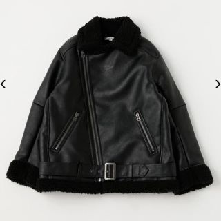 マウジー(moussy)のmoussy F／LEATHER OVER SIZED ジャケット(その他)