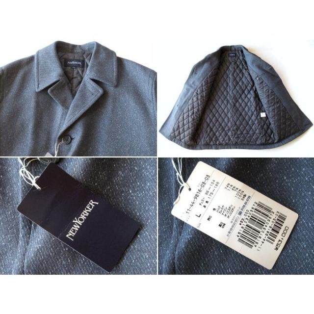 NEWYORKER - 新品タグ付 定価53000円 ニューヨーカー カシミヤ NEWYORKER - 新品タグ付 定価53000円 ニューヨーカー カシミヤ
