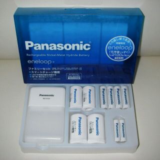 ・新品・Panasonic・eneloop・ファミリーセット